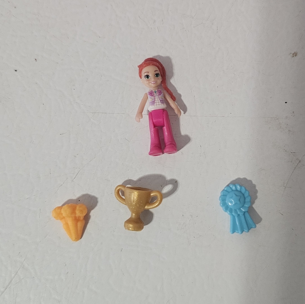 MattelPolly Pocket Pony Rodeo Compact Complete - Picture 5 of 11
